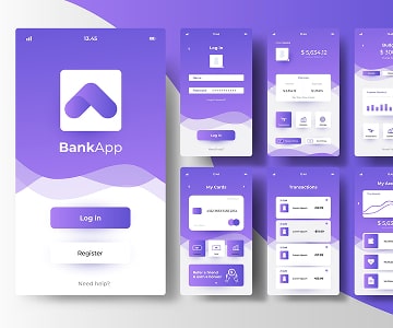 Banking application interfaces